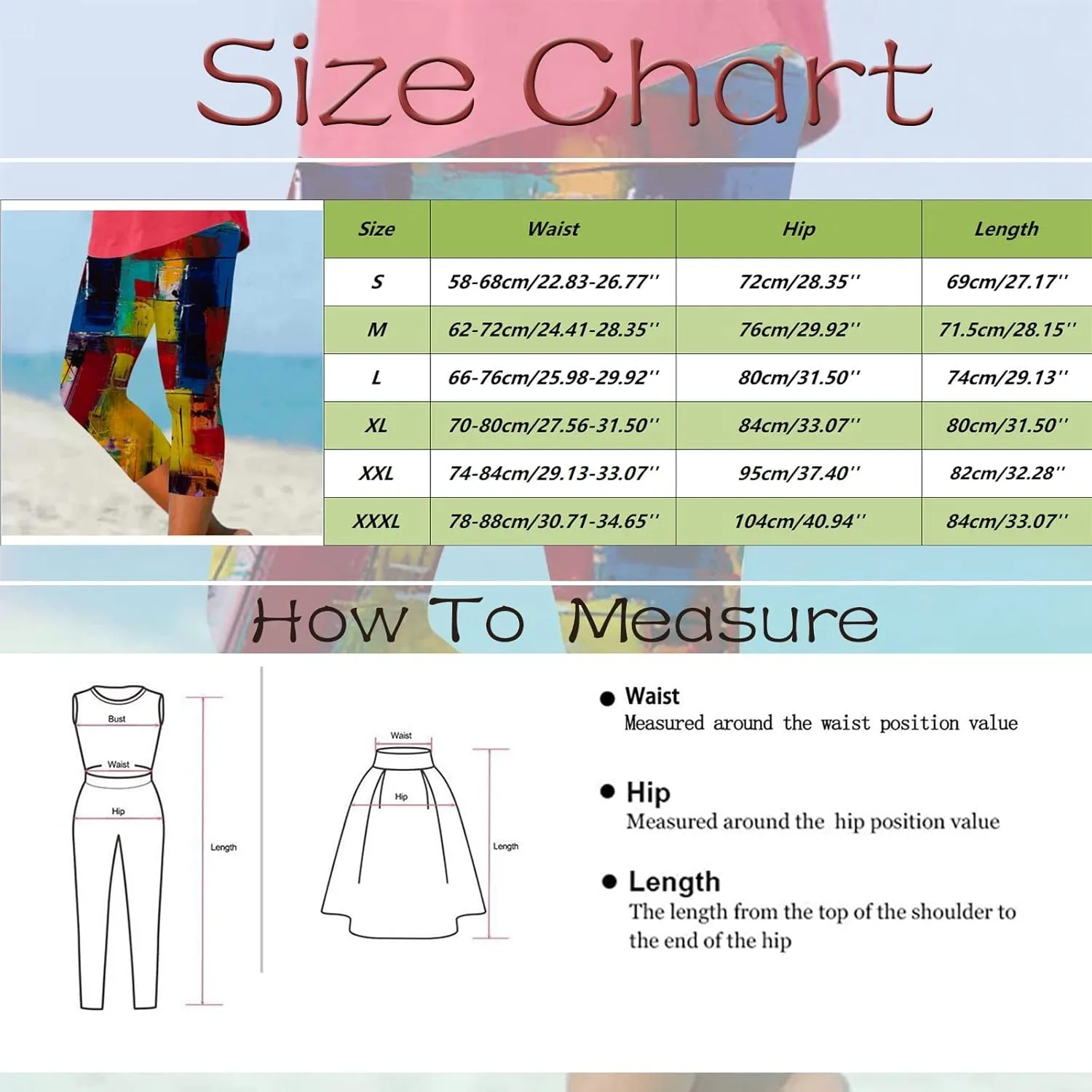 4th of July Capri Leggings for Women High Waist Capris Pant Tummy Control Knee Length Slim Fit Yoga Cropped Trouser