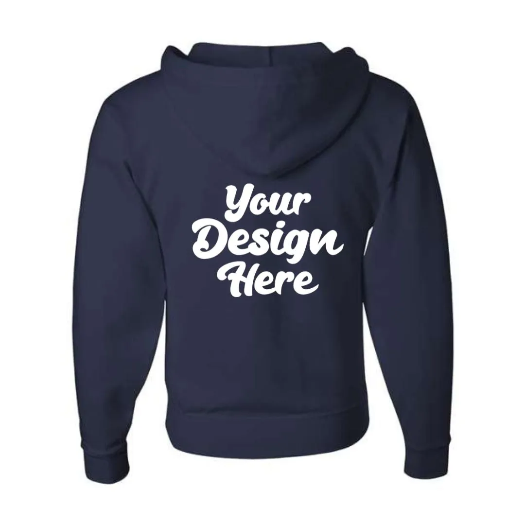 993MR | Unisex NuBlend Full-Zip Hooded Sweatshirt