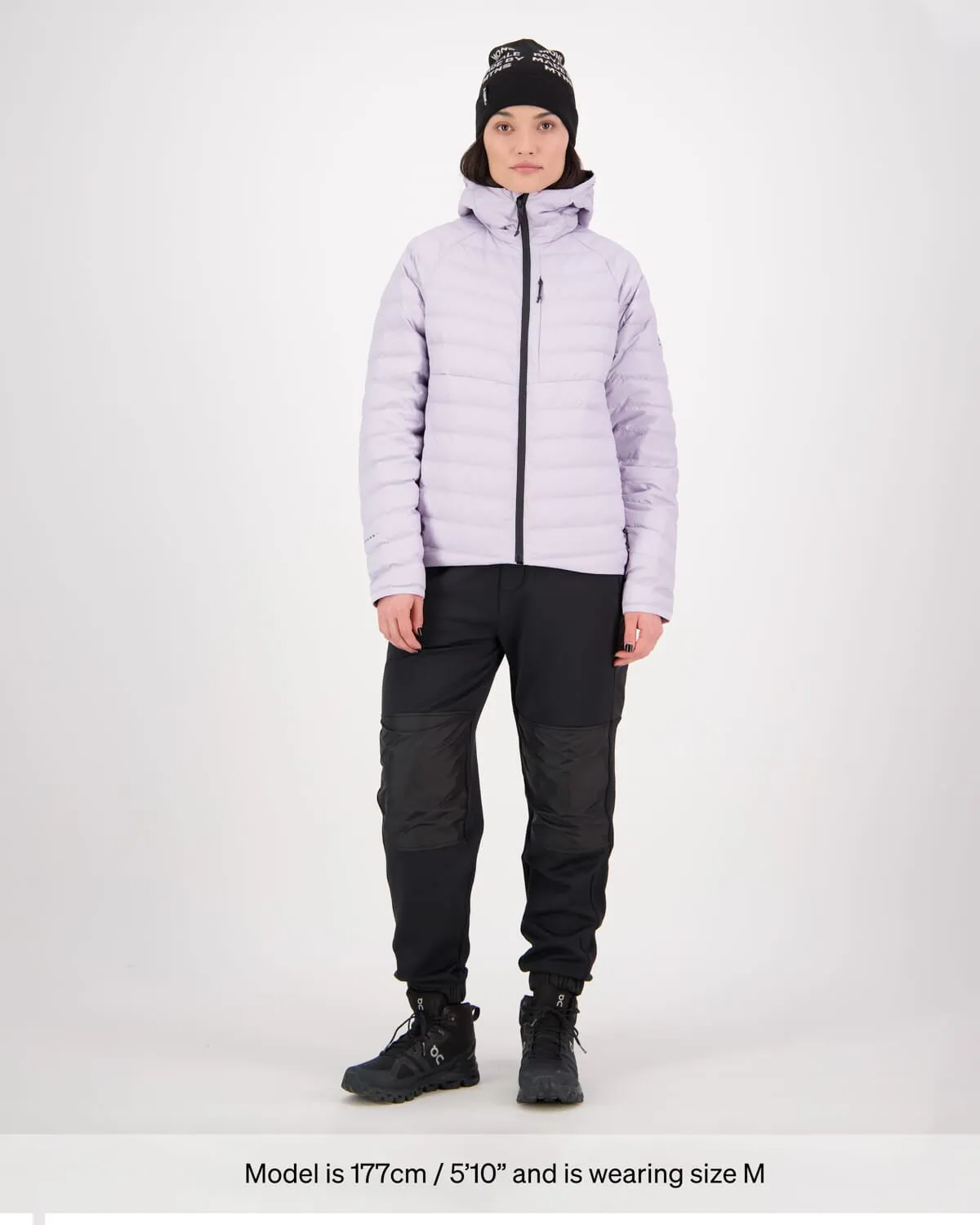 Atmos Wool x Down Insulated Hood - Light Thistle