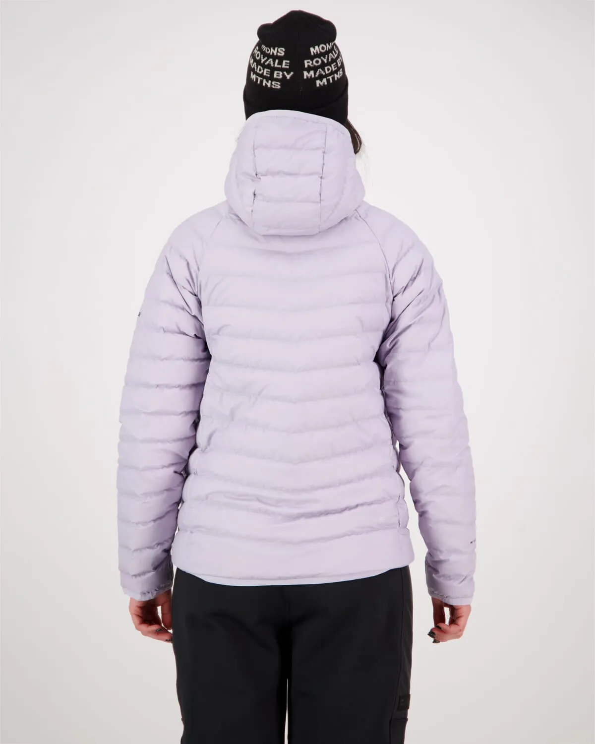 Atmos Wool x Down Insulated Hood - Light Thistle