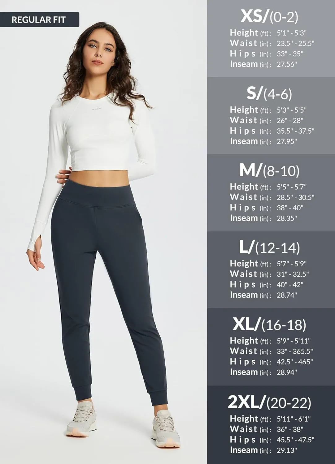 baleaf Women's Fleece Lined Joggers Water Resistant Thermal Hiking Pants Sweatpants Track Pants Winter Clothes Running Gear