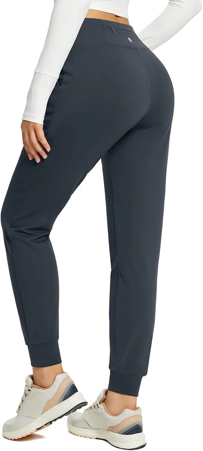 baleaf Women's Fleece Lined Joggers Water Resistant Thermal Hiking Pants Sweatpants Track Pants Winter Clothes Running Gear
