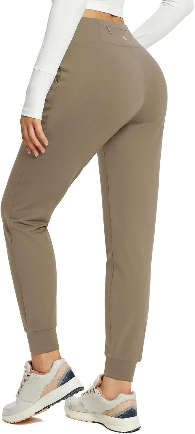 baleaf Women's Fleece Lined Joggers Water Resistant Thermal Hiking Pants Sweatpants Track Pants Winter Clothes Running Gear