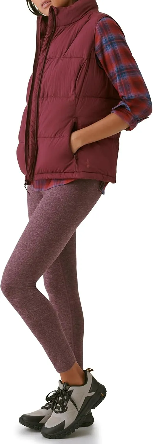 BASS OUTDOOR Womens Puffer Vest  Quilted Gilet with Front Zipper