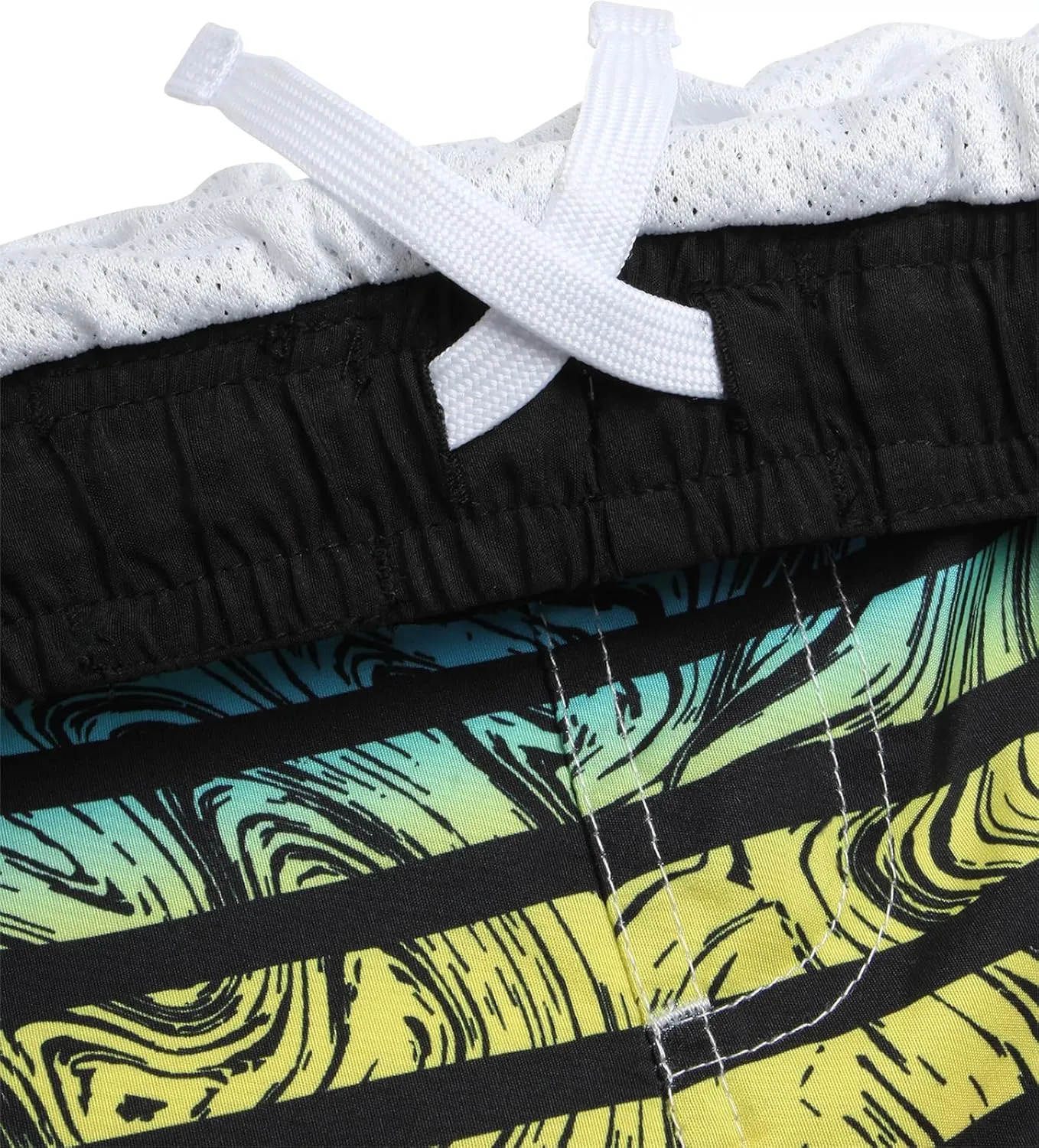Big Chill Boys Rash Guard Set - 4 Piece UPF 50  Quick Dry Long Sleeve Swim Shirts and Trunks Set for Boys (Sizes: 4-14)