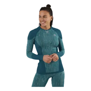 Blackcomb LS Crew Neck Top Green