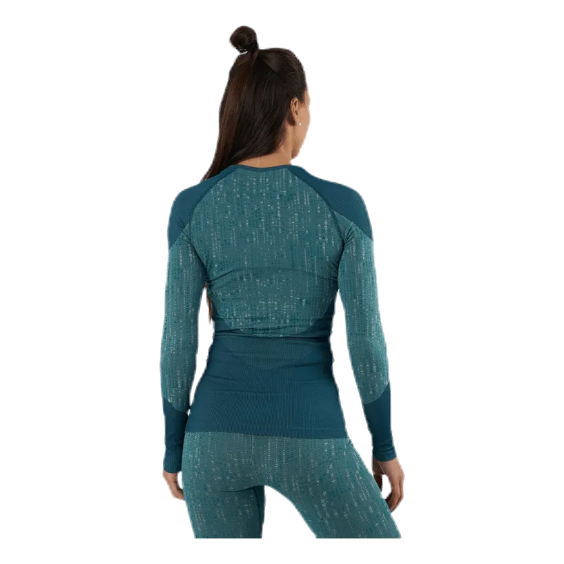 Blackcomb LS Crew Neck Top Green