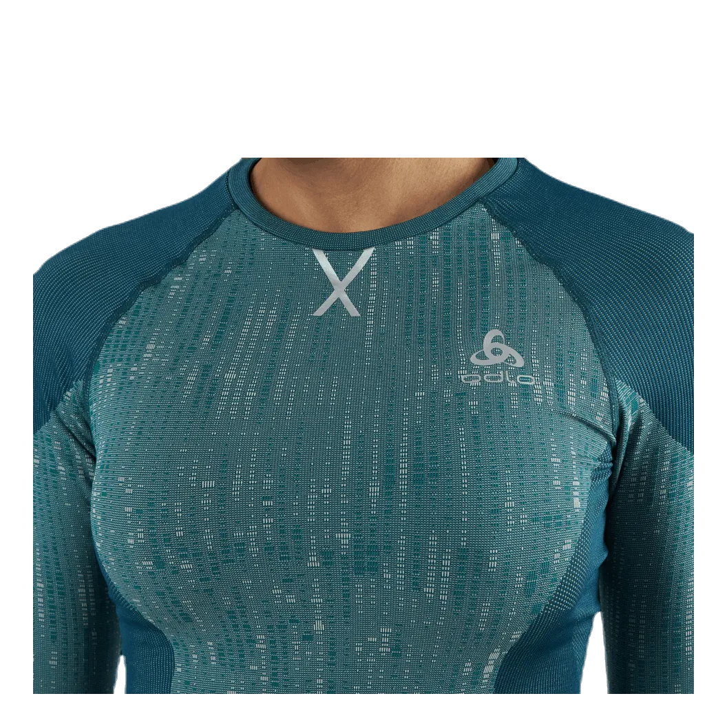 Blackcomb LS Crew Neck Top Green