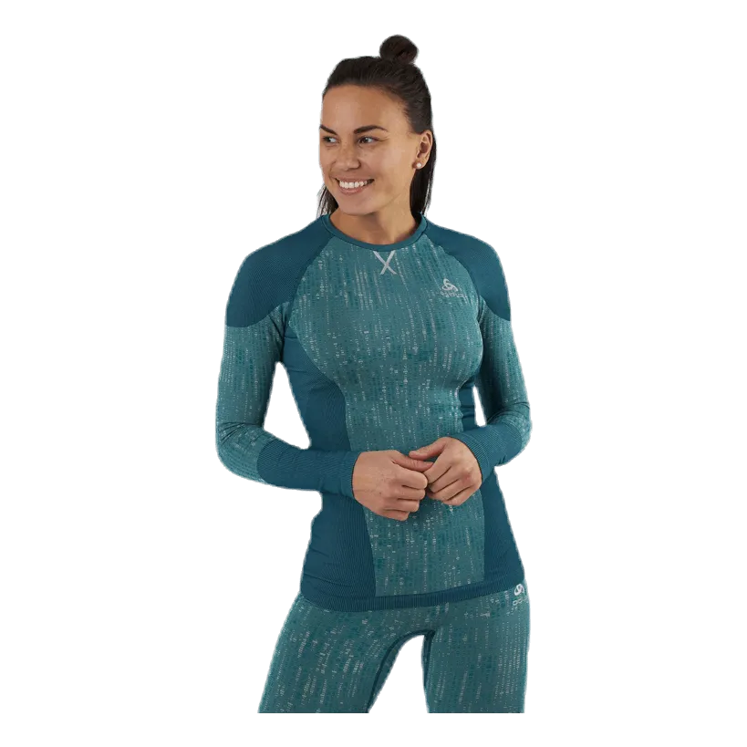 Blackcomb LS Crew Neck Top Green