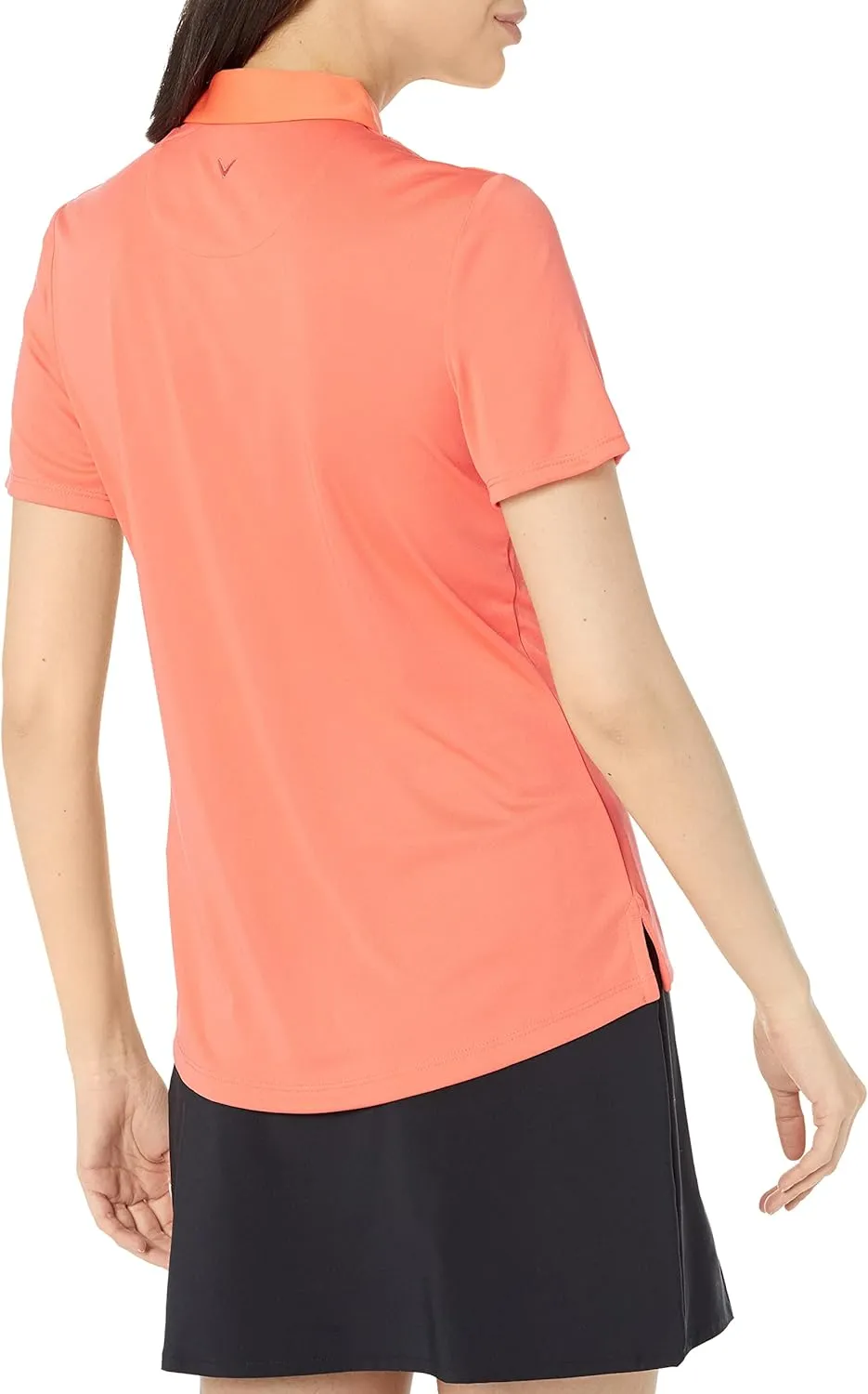 Callaway Women's Tournament Short Sleeve Golf Polo Shirt, Added Stretch, Moisture-Wicking, Sun Protection