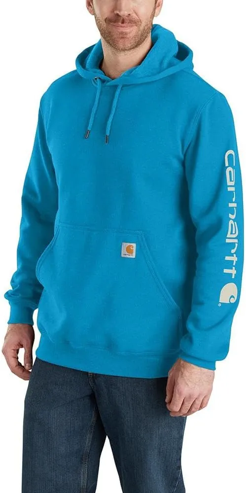 Carhartt Men's Loose Fit Midweight Logo Sleeve Graphic Sweatshirt Closeout