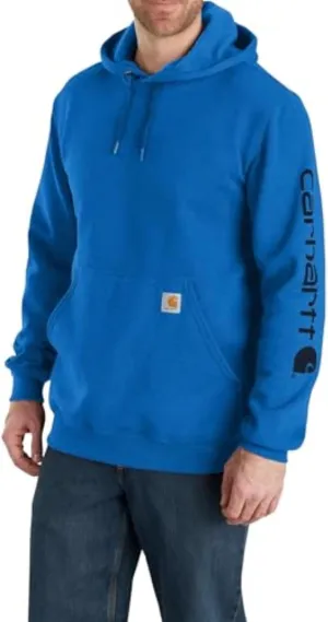 Carhartt Men's Loose Fit Midweight Logo Sleeve Graphic Sweatshirt Closeout