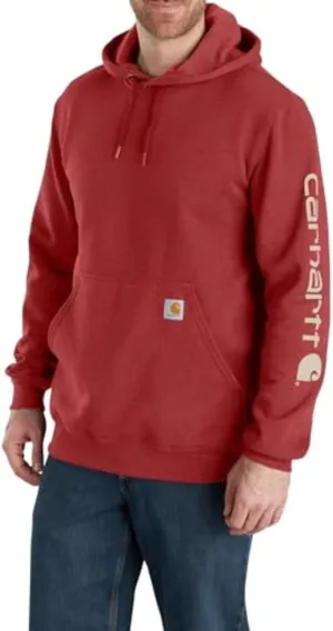 Carhartt Men's Loose Fit Midweight Logo Sleeve Graphic Sweatshirt Closeout