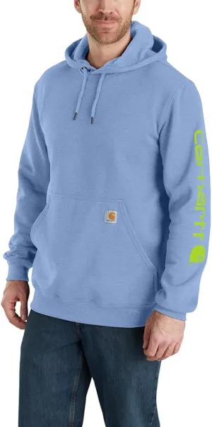 Carhartt Men's Loose Fit Midweight Logo Sleeve Graphic Sweatshirt Closeout