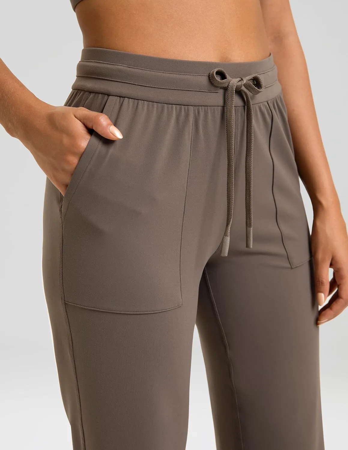 Colorfulkoala Dreamlux Wide Leg Sweatpants Women Lounge Flared Jogger Pants Baggy Sweatpants with Pockets