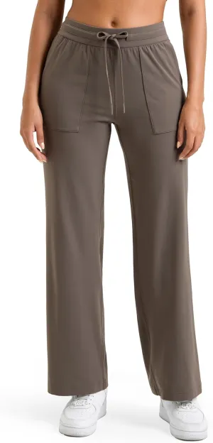 Colorfulkoala Dreamlux Wide Leg Sweatpants Women Lounge Flared Jogger Pants Baggy Sweatpants with Pockets