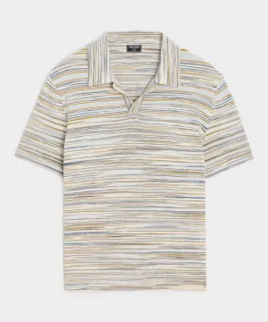 Cotton Space-Dyed Montauk Sweater Polo