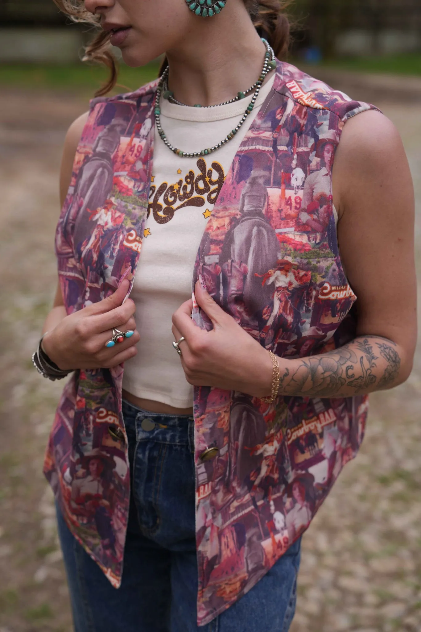 Cowboy Bar Vest