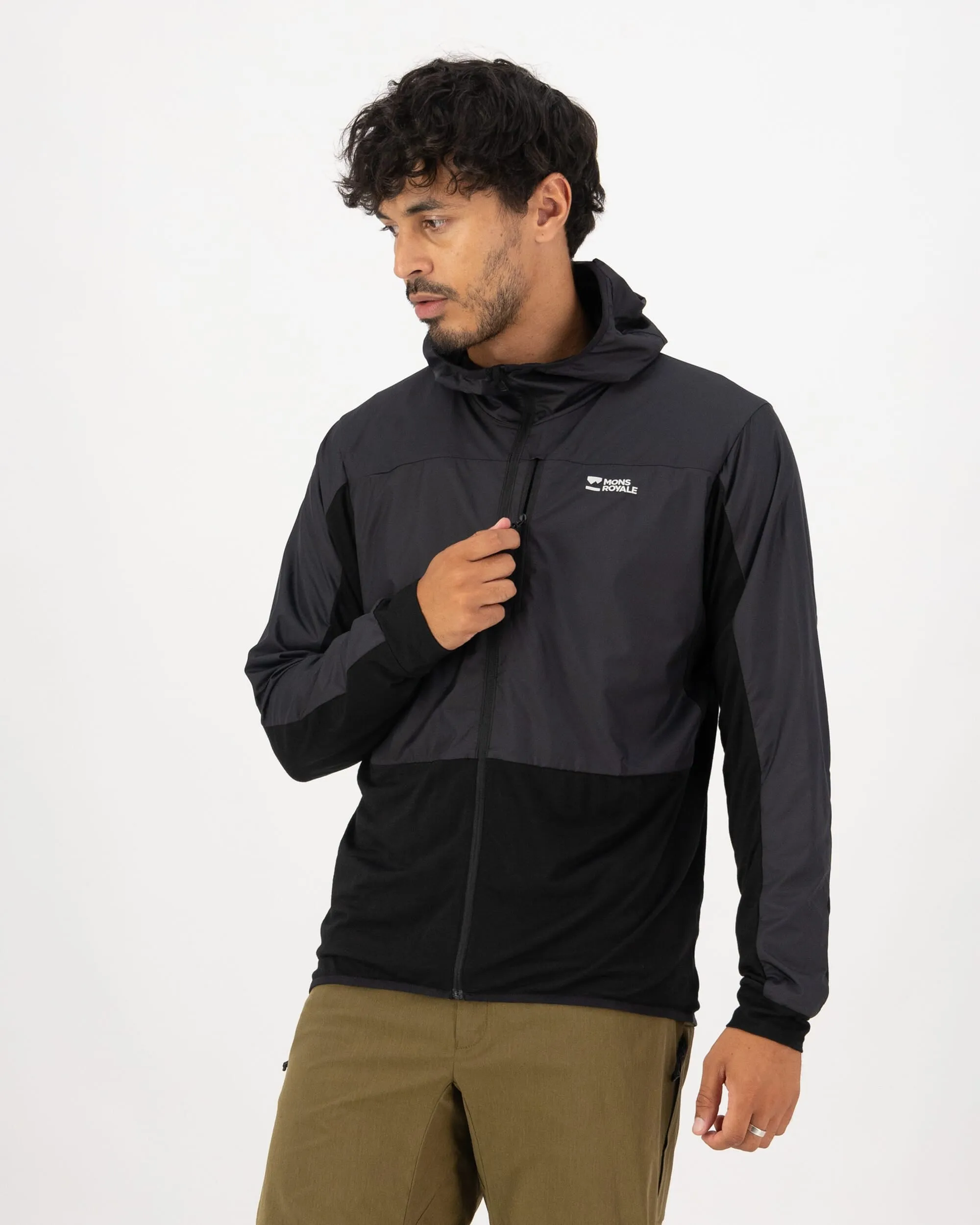 Diversion Merino Wind Jacket - Black