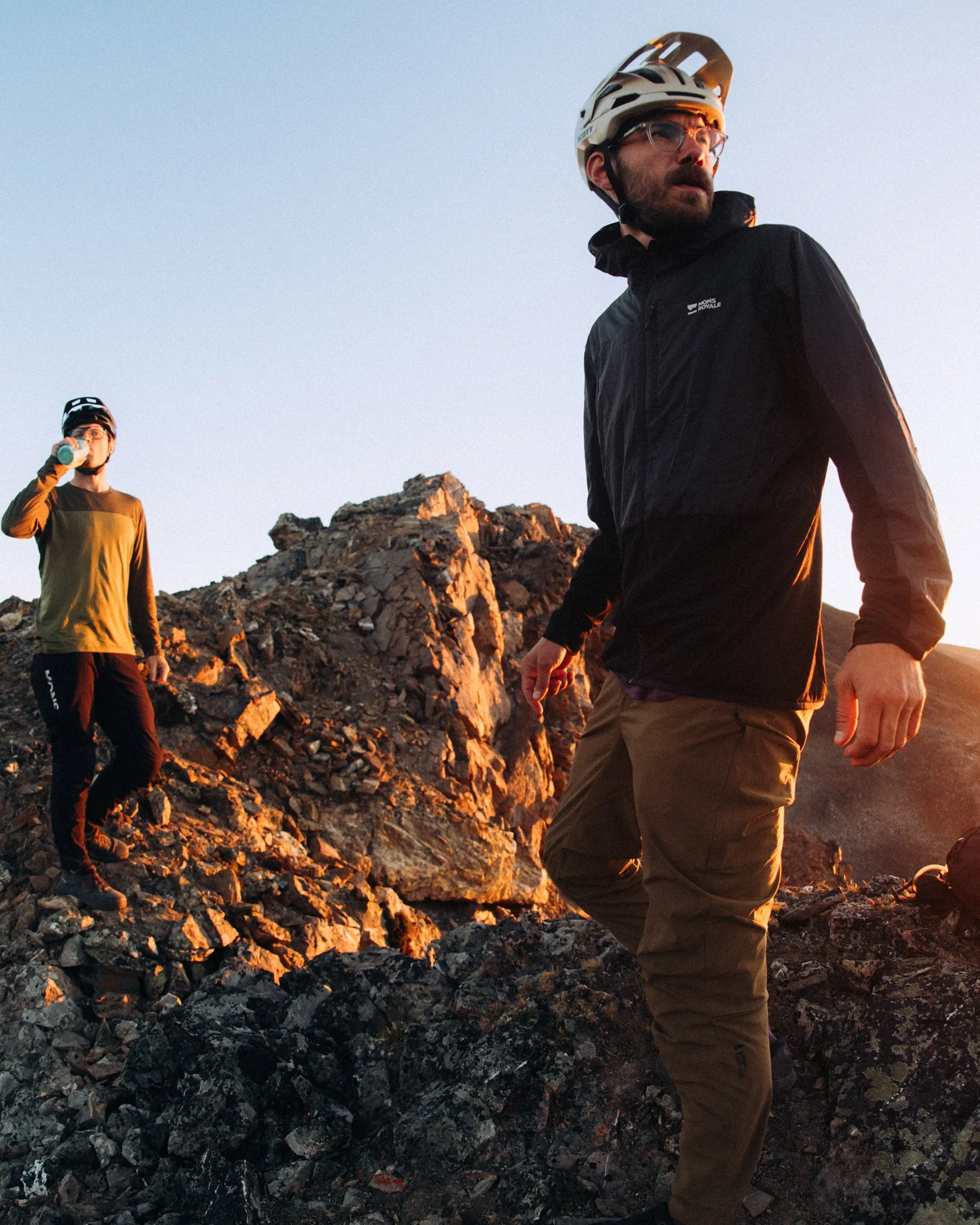 Diversion Merino Wind Jacket - Black