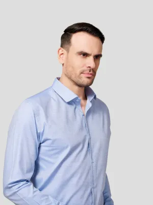 Dobby Spread Collar Shirt