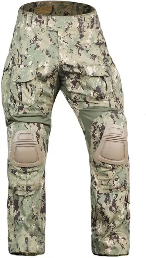 EMERSONGEAR Gen3 Paintball Pants with Knee Pads,Combat Trousers Army Airsoft Combat BDU Pants