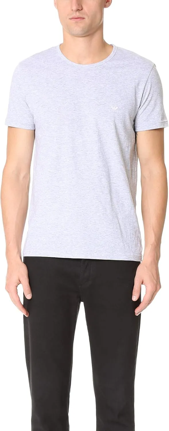 Emporio Armani Men's Cotton Crew Neck T-Shirt, 3-Pack