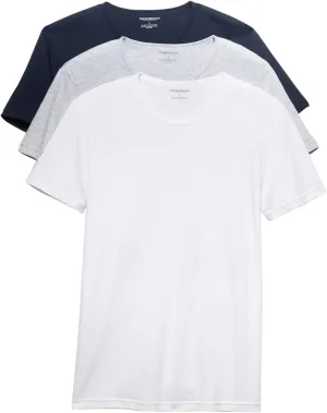 Emporio Armani Men's Cotton Crew Neck T-Shirt, 3-Pack