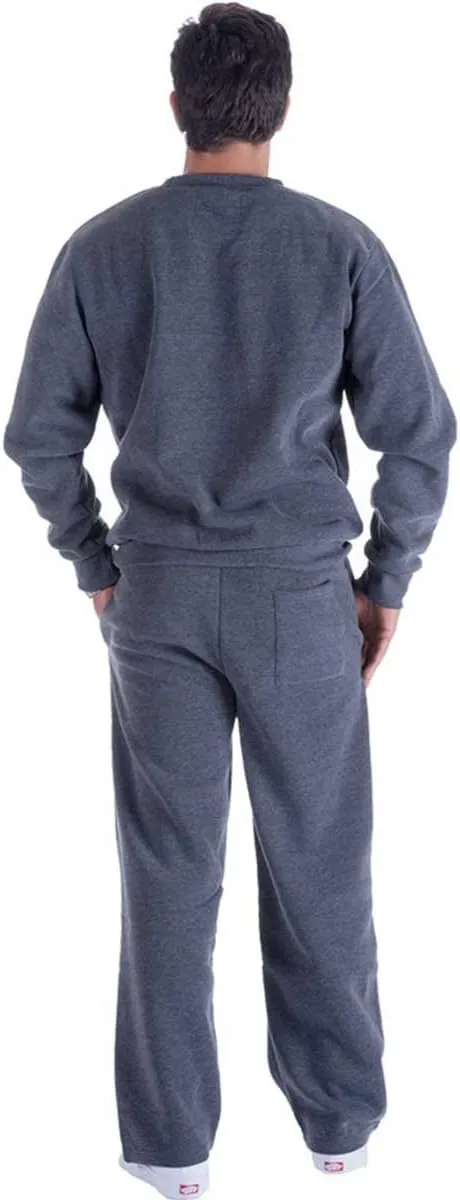 Facitisu Mens Active Fleece Athletic Sweatpant Basic Running Drawstring Workout Sweat Pants