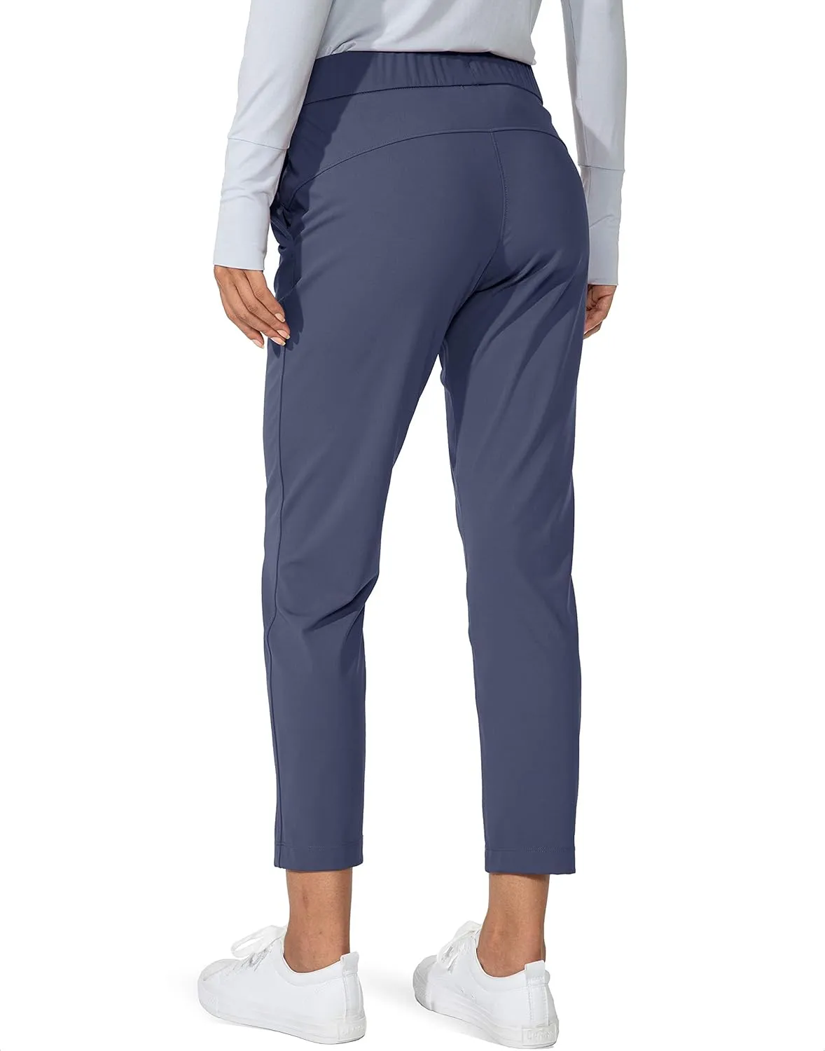 G Gradual Women's Pants with Deep Pockets 7/8 Stretch Ankle Sweatpants for Golf, Athletic, Lounge, Travel, Work