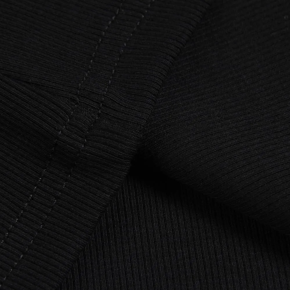 GEMBERA Womens Sleeveless High Neck Racerback Ribbed Knit Fitted Basic Cotton Cropped Tank Top