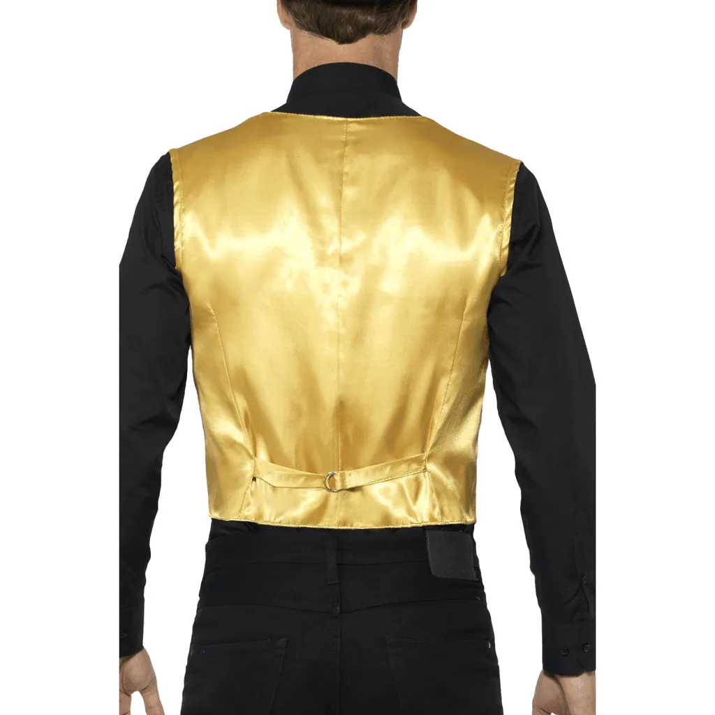 Gold Sequin Vest