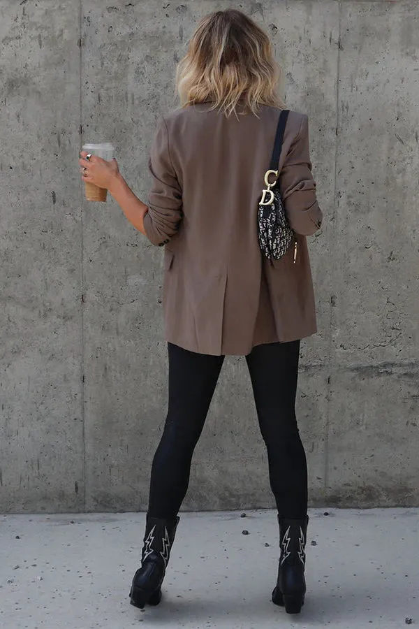 Good Outfit Day Button Down Blazer