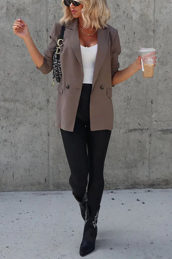 Good Outfit Day Button Down Blazer