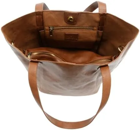 Joy Susan Women's Fashion Purse Vida Carryall Tote (2 in 1) Handbag