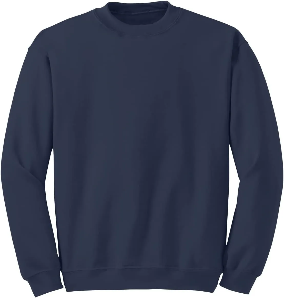 JustBlanks Sweatshirts for Men Fleece Mens Sweatshirt Cotton Blend Mens Crewneck Sweatshirt Regular-Fit Pullover Sweatshirt