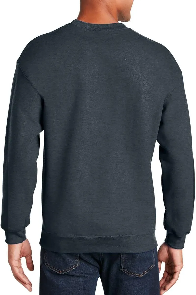 JustBlanks Sweatshirts for Men Fleece Mens Sweatshirt Cotton Blend Mens Crewneck Sweatshirt Regular-Fit Pullover Sweatshirt