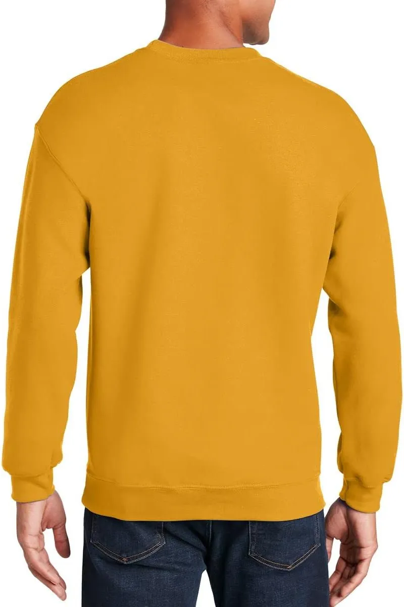 JustBlanks Sweatshirts for Men Fleece Mens Sweatshirt Cotton Blend Mens Crewneck Sweatshirt Regular-Fit Pullover Sweatshirt