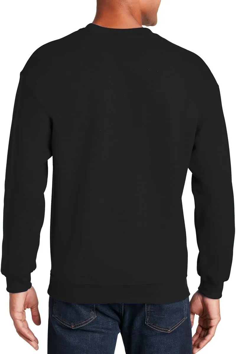 JustBlanks Sweatshirts for Men Fleece Mens Sweatshirt Cotton Blend Mens Crewneck Sweatshirt Regular-Fit Pullover Sweatshirt