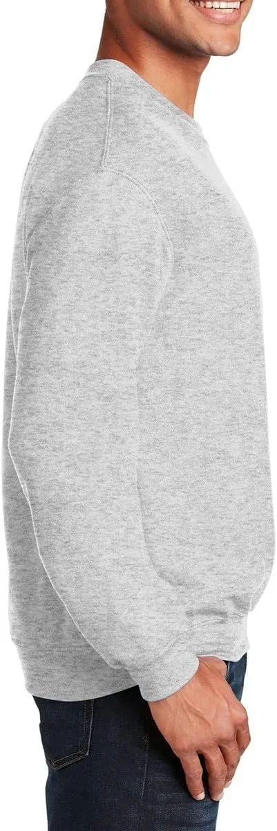 JustBlanks Sweatshirts for Men Fleece Mens Sweatshirt Cotton Blend Mens Crewneck Sweatshirt Regular-Fit Pullover Sweatshirt