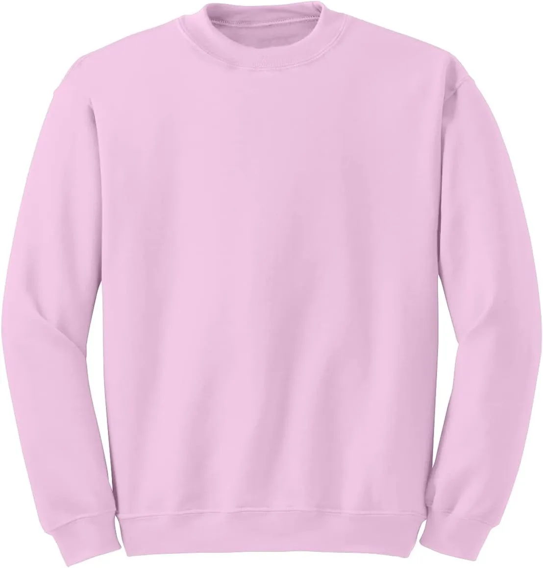 JustBlanks Sweatshirts for Men Fleece Mens Sweatshirt Cotton Blend Mens Crewneck Sweatshirt Regular-Fit Pullover Sweatshirt