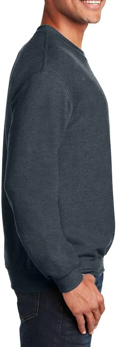 JustBlanks Sweatshirts for Men Fleece Mens Sweatshirt Cotton Blend Mens Crewneck Sweatshirt Regular-Fit Pullover Sweatshirt