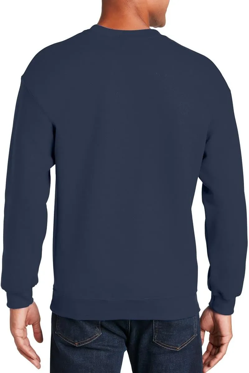 JustBlanks Sweatshirts for Men Fleece Mens Sweatshirt Cotton Blend Mens Crewneck Sweatshirt Regular-Fit Pullover Sweatshirt