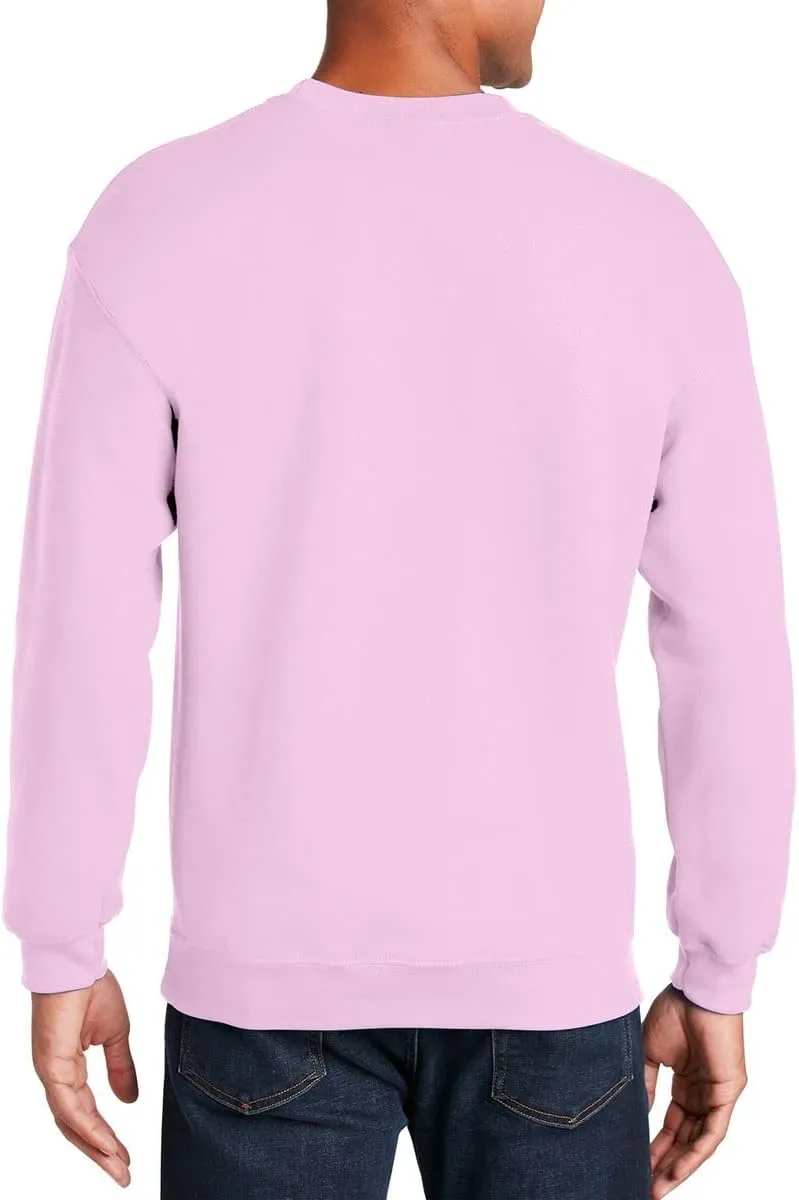 JustBlanks Sweatshirts for Men Fleece Mens Sweatshirt Cotton Blend Mens Crewneck Sweatshirt Regular-Fit Pullover Sweatshirt