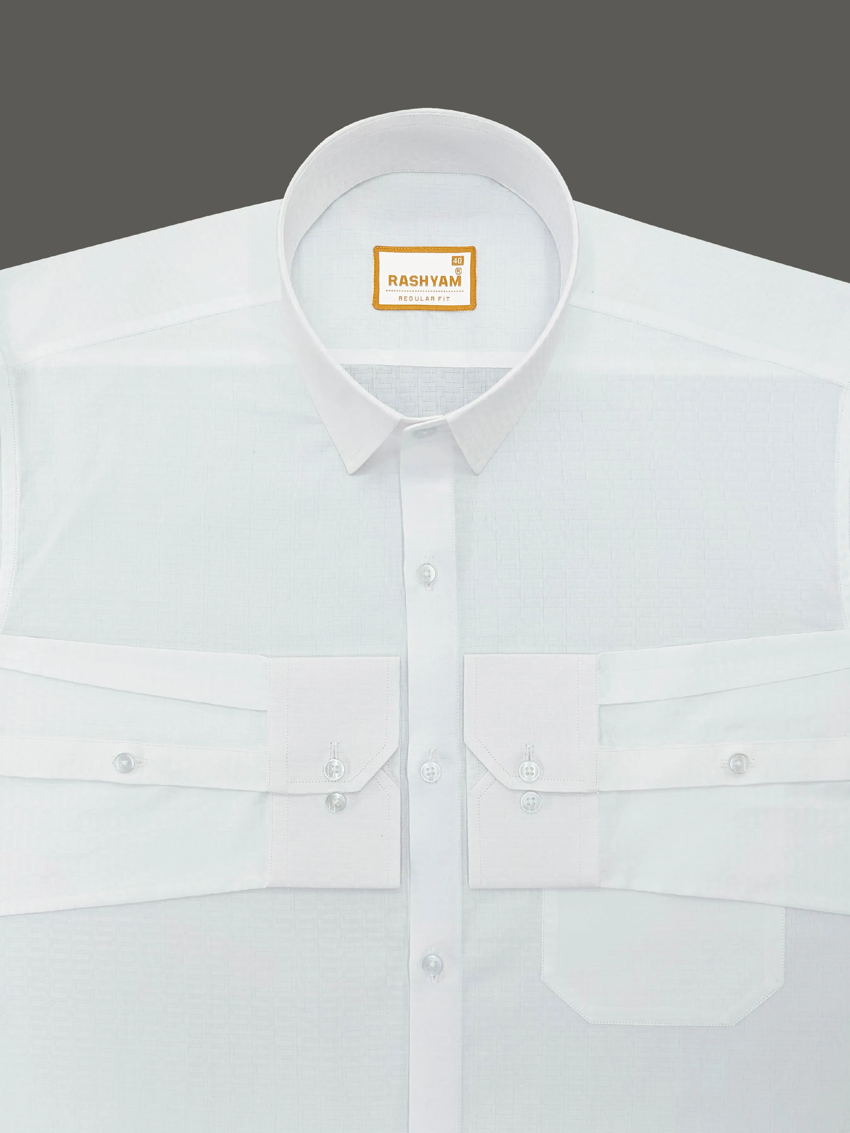 Lanciano Luxury Cotton Larith Designer Formal Shirt For Men