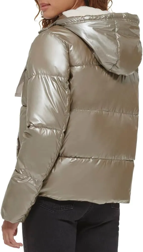 Levi's Women's Molly Sherpa Lined Puffer Jacket
