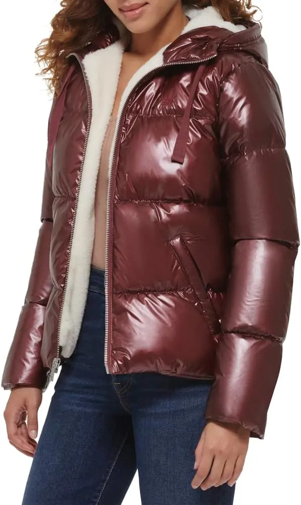 Levi's Women's Molly Sherpa Lined Puffer Jacket