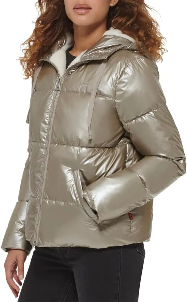 Levi's Women's Molly Sherpa Lined Puffer Jacket