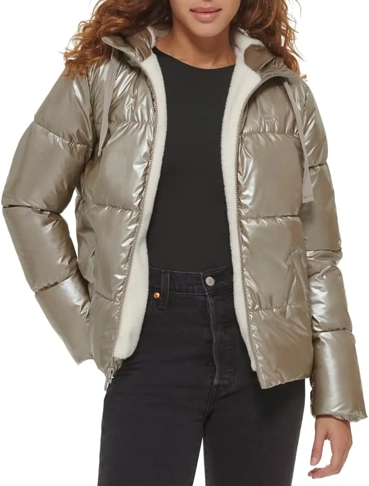 Levi's Women's Molly Sherpa Lined Puffer Jacket
