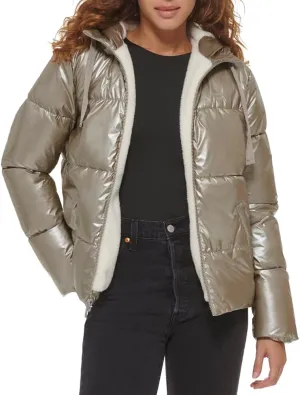 Levi's Women's Molly Sherpa Lined Puffer Jacket